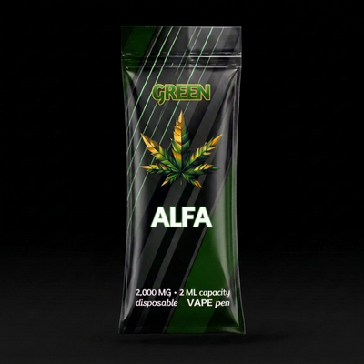 Vape 2ml Green Alfa