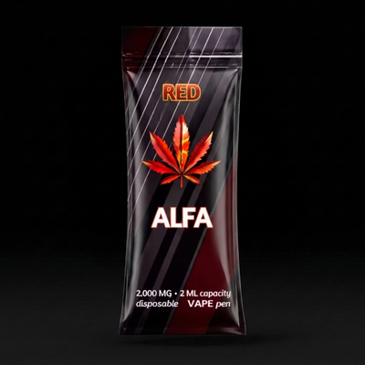 Vape 2ml Red Alfa